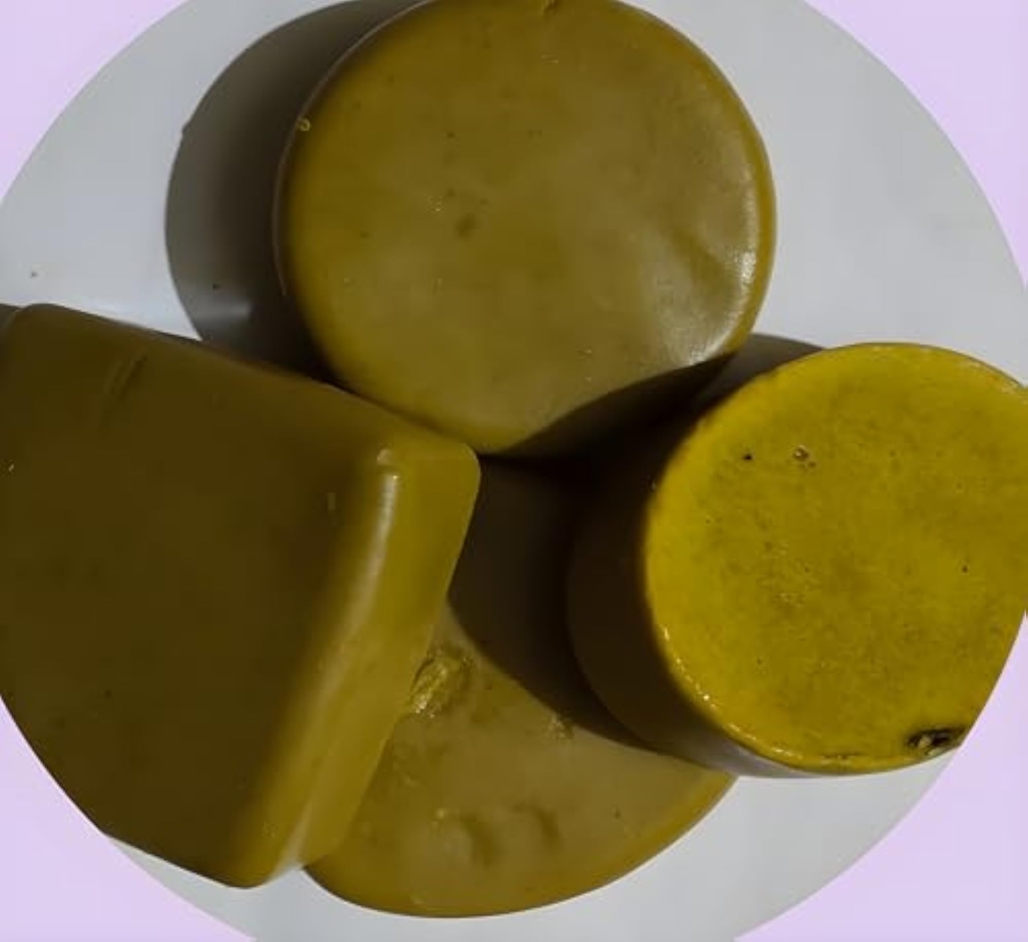Handmade Bath Soap with Neem, Turmeric, and Aloe Vera, Pack of 3